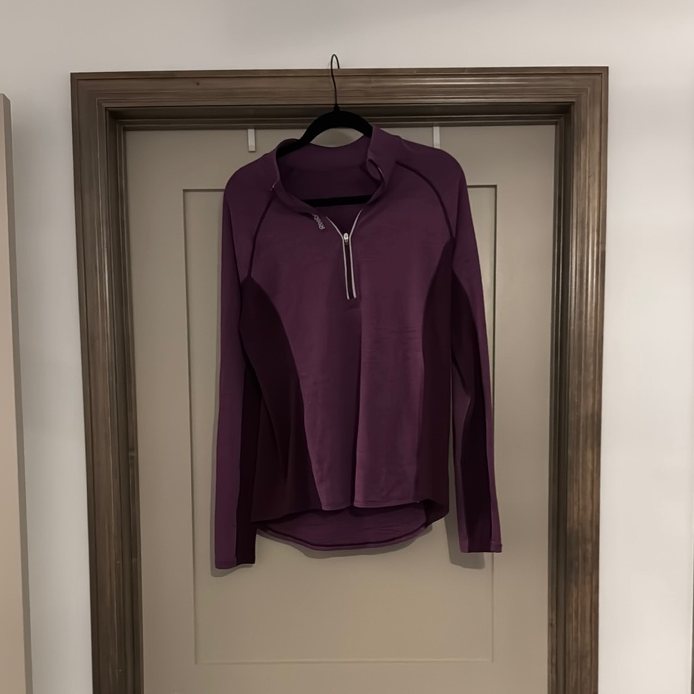 Women's Purple Long Sleeve Top
